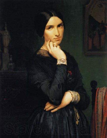 Hippolyte Flandrin Portrait of Madame Flandrin Spain oil painting art